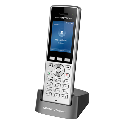 Téléphone Grandstream IP Wi-Fi sans fil - face