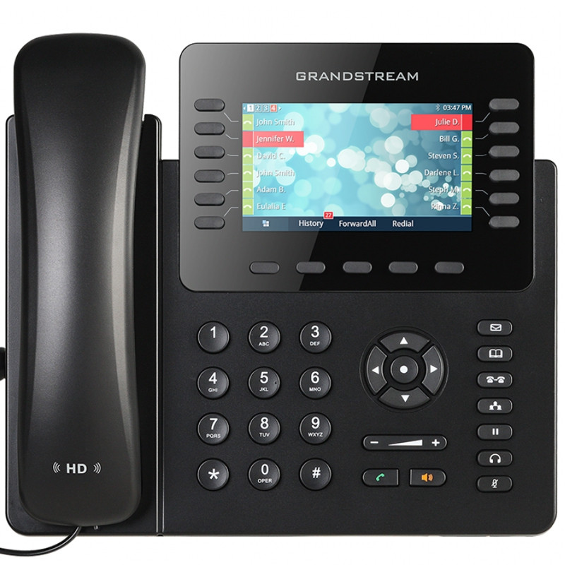 [GS-GXP2170] Téléphone IP Haute Gamme 6 Comptes SIP 12 Boutons de Ligne PoE