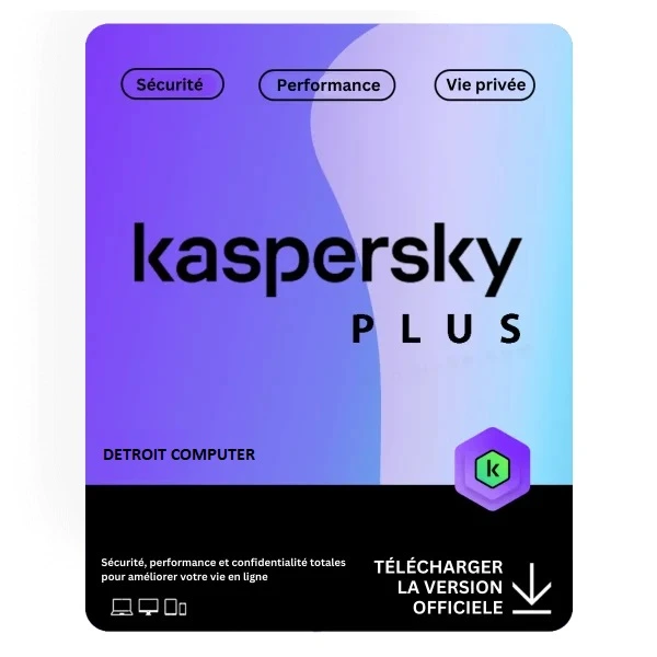 [KL10428BAFS-FFPMAG] Anti-Virus Kaspersky Plus (équivalent à Internet Security) - 1 Poste / 1 an