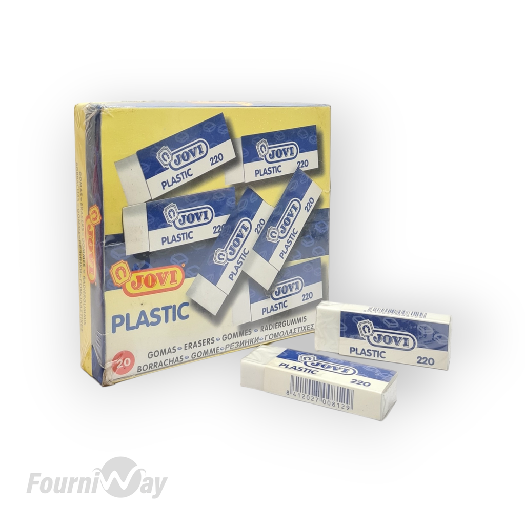 [8412027008136] Boite 20 Gommes 220 Jovi