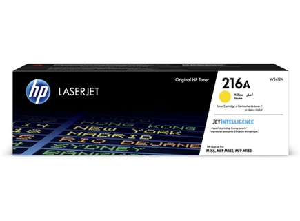 [W2412A] Toner HP LaserJet d'origine  216A Jaune