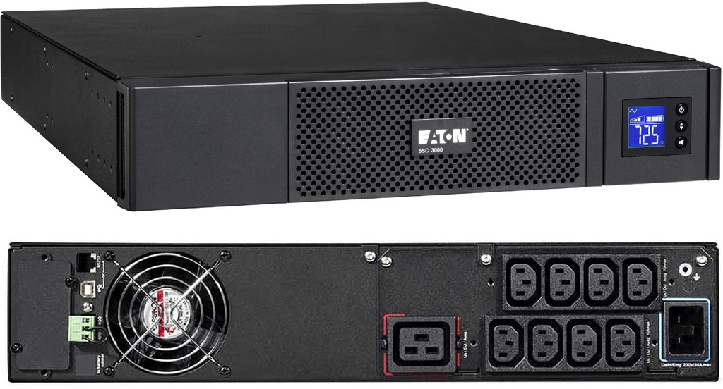 [5SC3000IRT] Onduleur Eaton 5SC 3000 VA RT2U