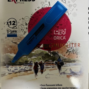 [61112490787758] Boite 12 Surligneur XO-8775 Bleu Express