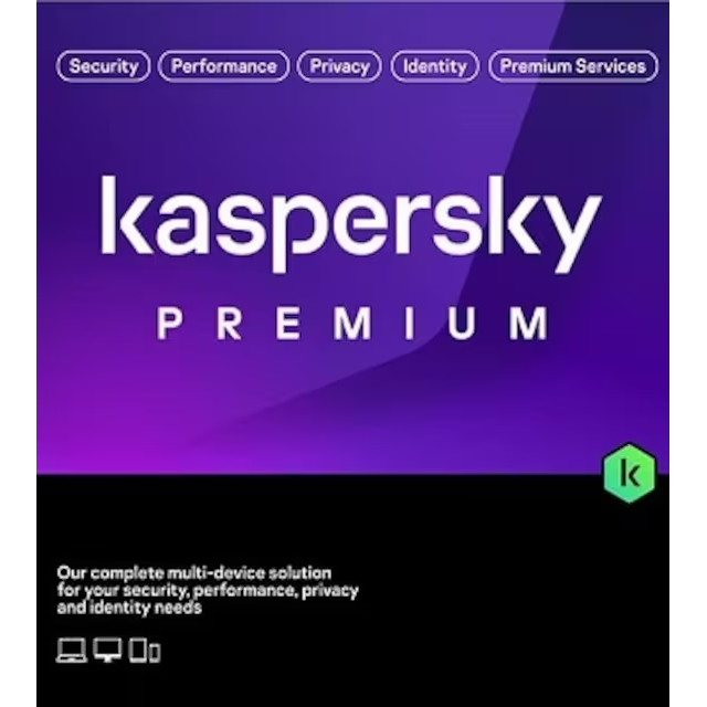 Anti-Virus Kaspersky Premium - 3 Postes / 1 an