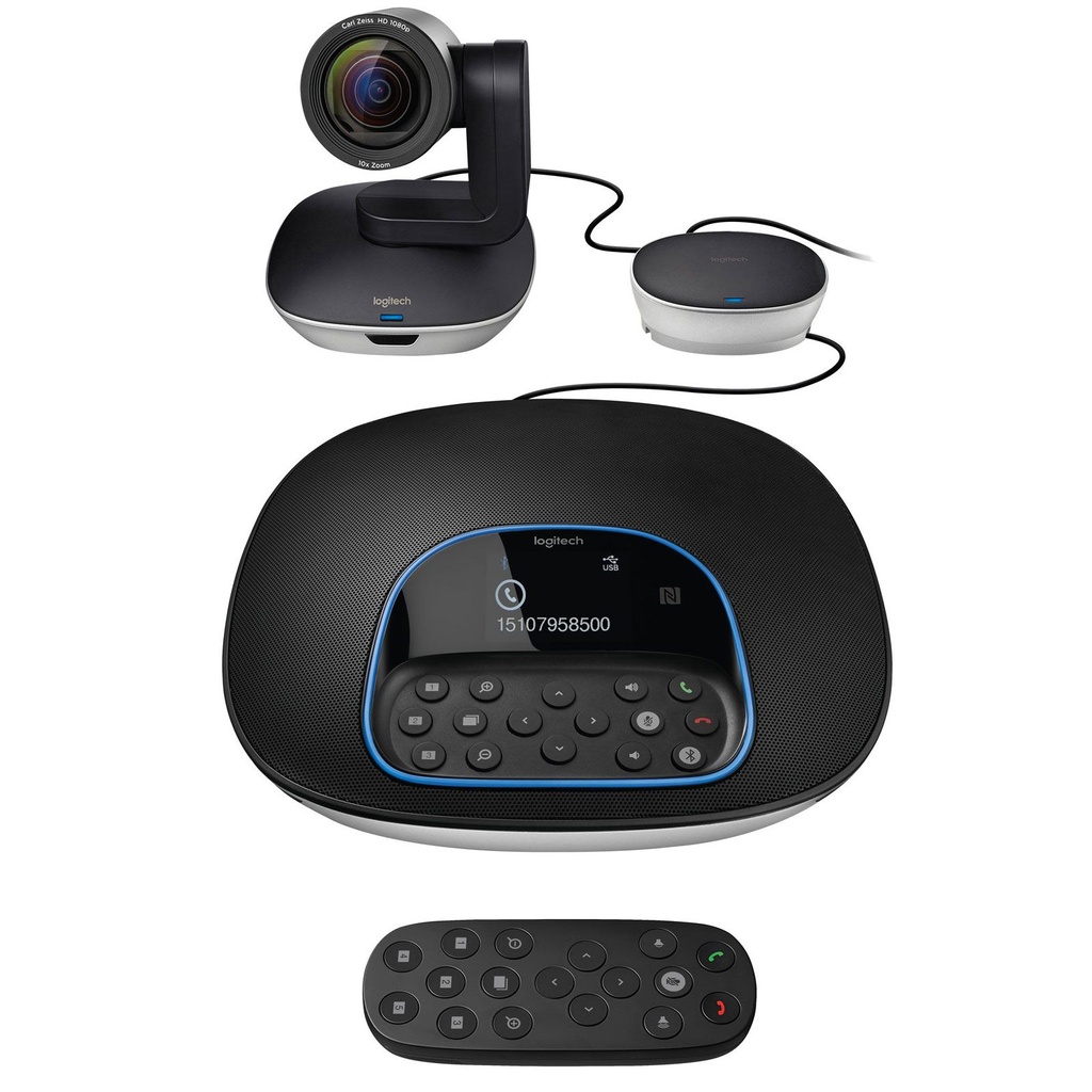 Kit Système de visioconférence Logitech GROUP pour moyennes salles
