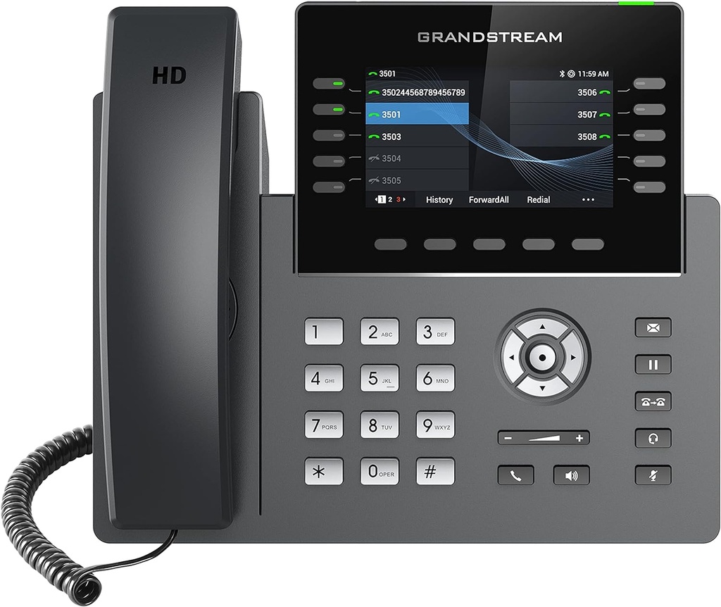 [GRP2615] Téléphone IP Grandstream GRP2615 : 10 lignes de qualité opérateur