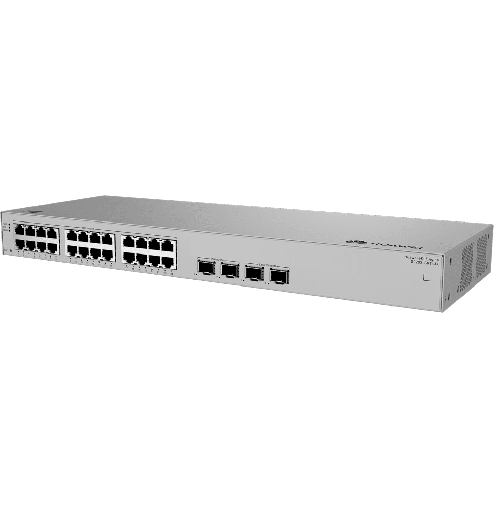 Switch Huawei eKitEngine S220S-24T4JX 24 Ports (98012504) - Joutech