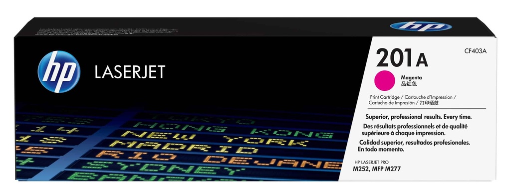 HP 201A Magenta - Toner HP LaserJet d'origine (CF403A)