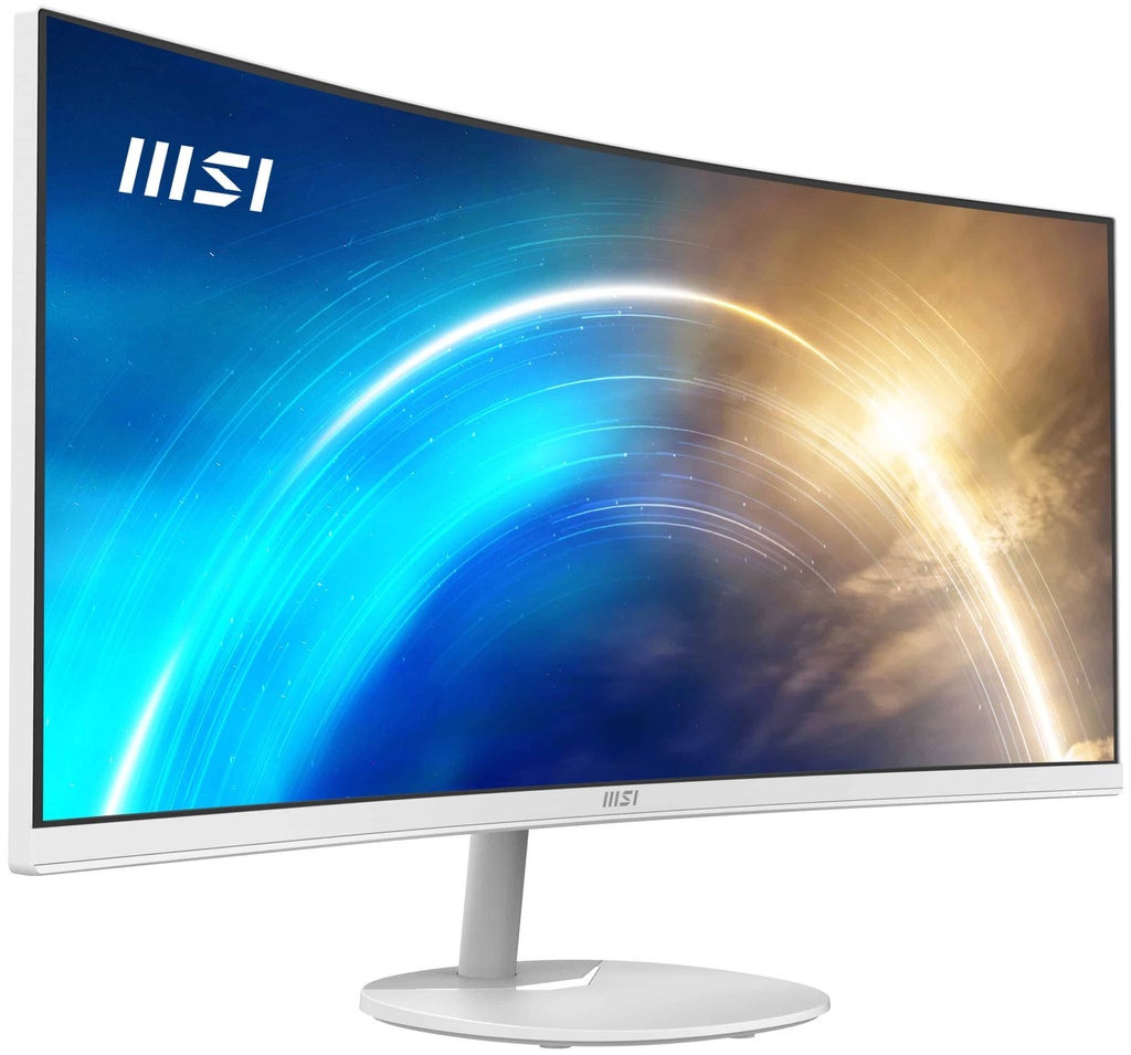 [MP341CQW] MSI Pro MP341CQW écran plat de PC 86,4 cm (34") 3440 x 1440 pixels UltraWide Quad HD Blanc - Joutech