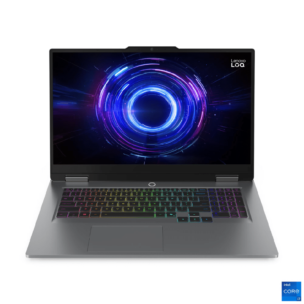 Ordinateur Portable LENOVO LOQ 17IRX10 I7-13650HX 24GB 512GB Win 11 (83JH002QFE) - Joutech
