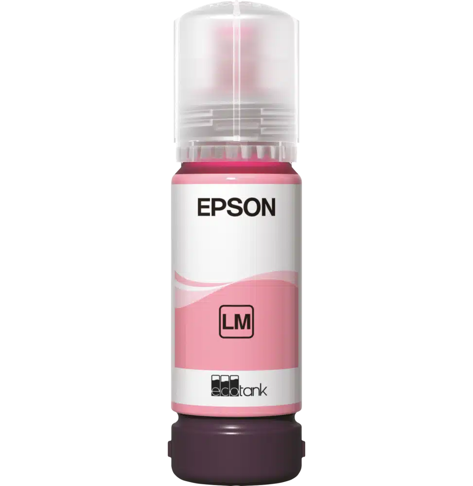 Epson 108 Magenta clair - Bouteille d'encre Epson EcoTank d'origine (C13T09C64A) - Joutech