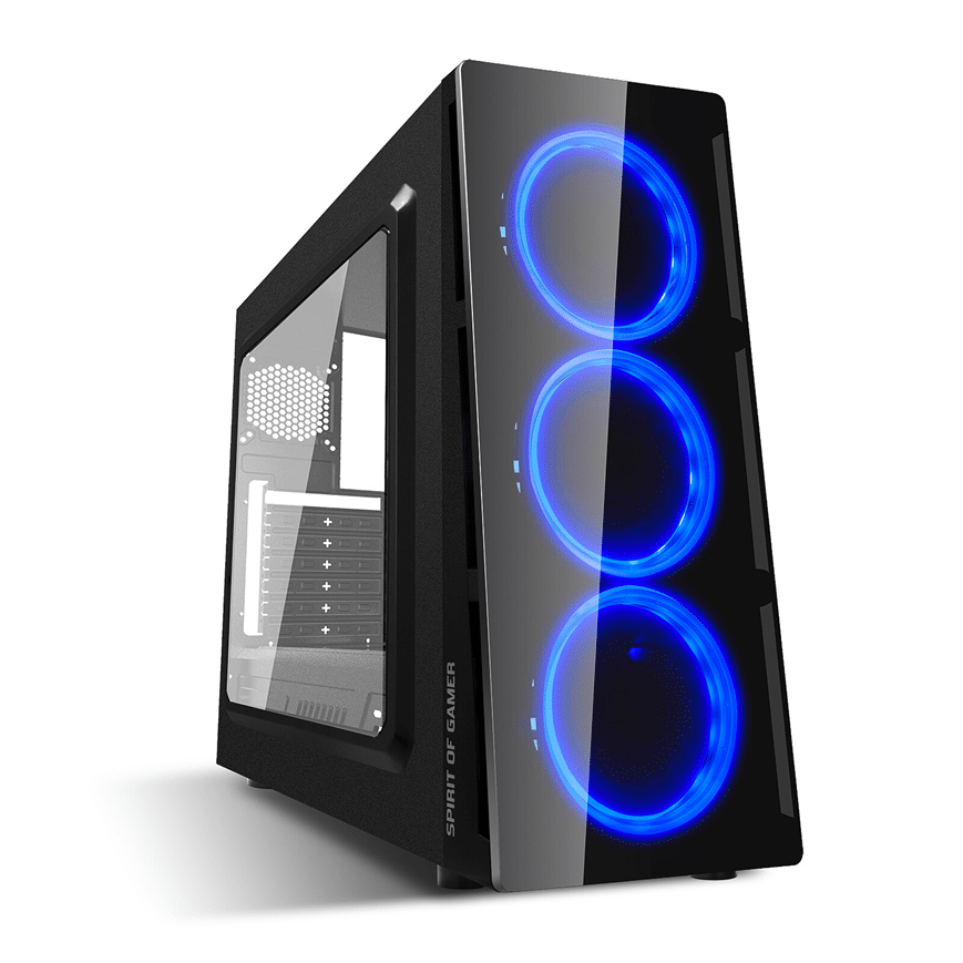 Boitier Gamer SPIRIT GDEATHMATCH 5 Blue (DEATHMATCH 5 BLUE) - Joutech