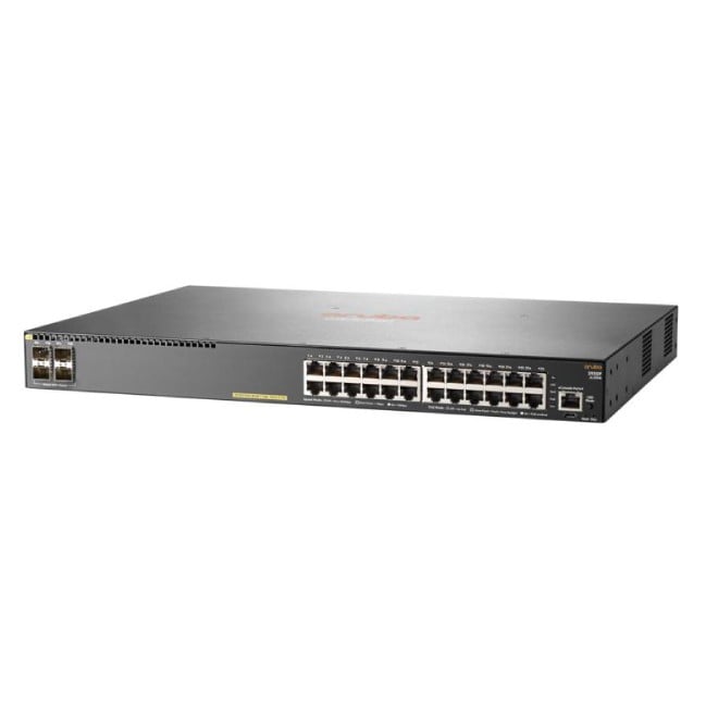 Switch Administrable Aruba 2930F 24 ports PoE+ 4SFP+