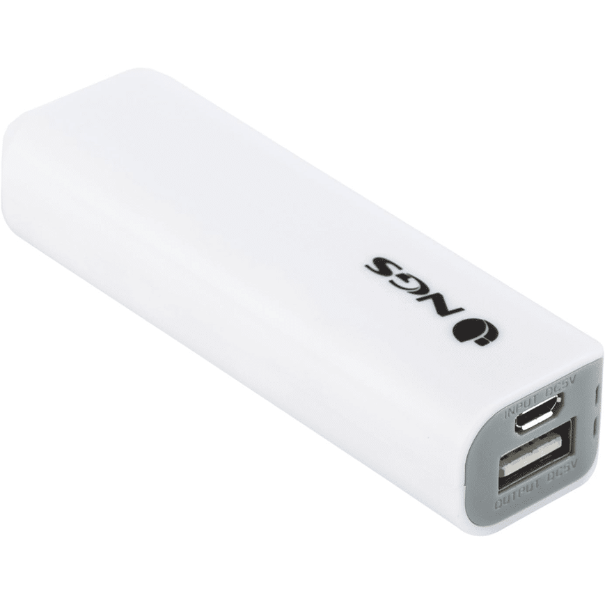 Batterie NGS Powerbank 2200 mAh (POWERPUMP2200WHITE) - Joutech