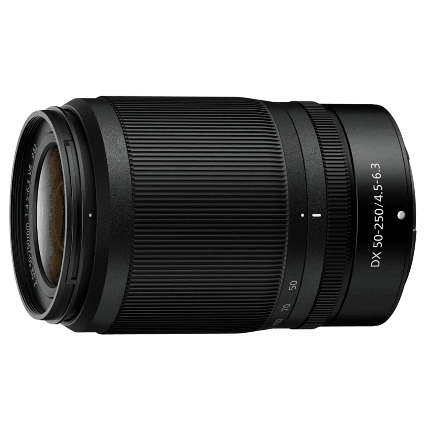 NIKON Objectif Z DX pour appareil photo Nikon 50-250MM F/4.5-6.3 VR - Joutech