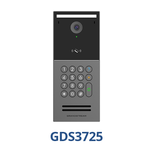 [GDS3725] Portier vidéo Grandstream GDS3725 Interphone vidéo IP intelligent