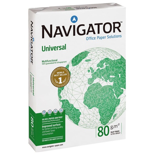 [A480N] Papier A4 80g Navigator Universal - Ramette de 500 feuilles 