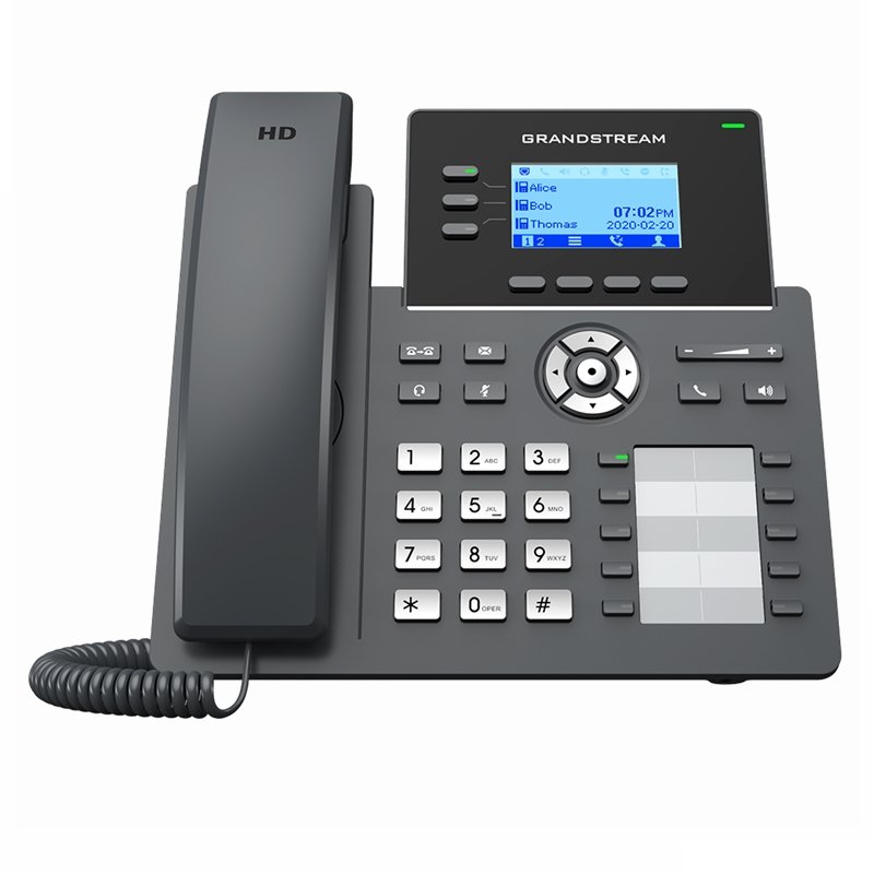 [GRP2604P] Téléphone IP Grandstream GRP2604P PoE 3 lignes