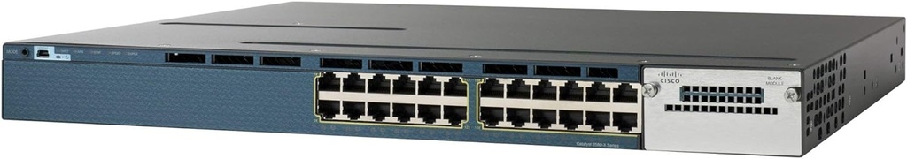 [C3560X-24P-L] Switch Réseau Cisco Catalyst Niveau 2 C3560X : 24 x 10/100/1000 Ethernet PoE+ 435W - LAN Base